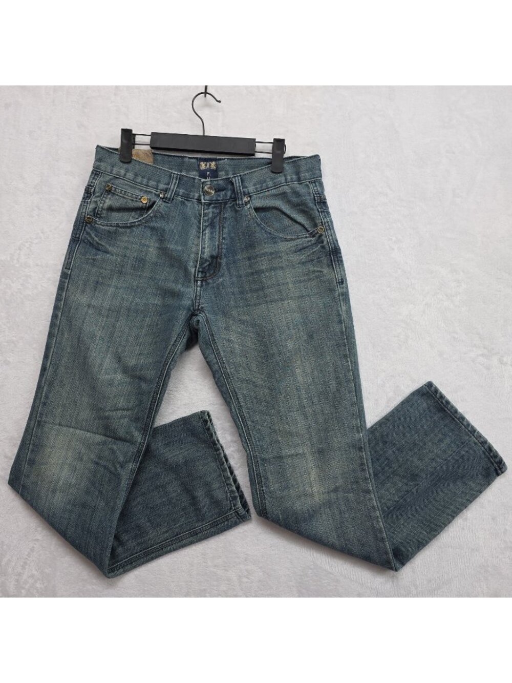 VTG F.U.S.A.I. 1997 Mens 32x32 Straight Leg Medium Wash Denim Jeans Grunge Sk8